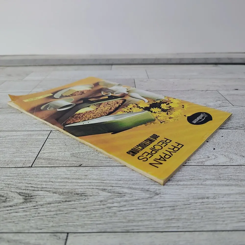 Sunbeam Frypan Recipes and Instructions Cookbook Booklet 1972 VERY‎ GOOD